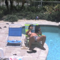 Wife At The Pool