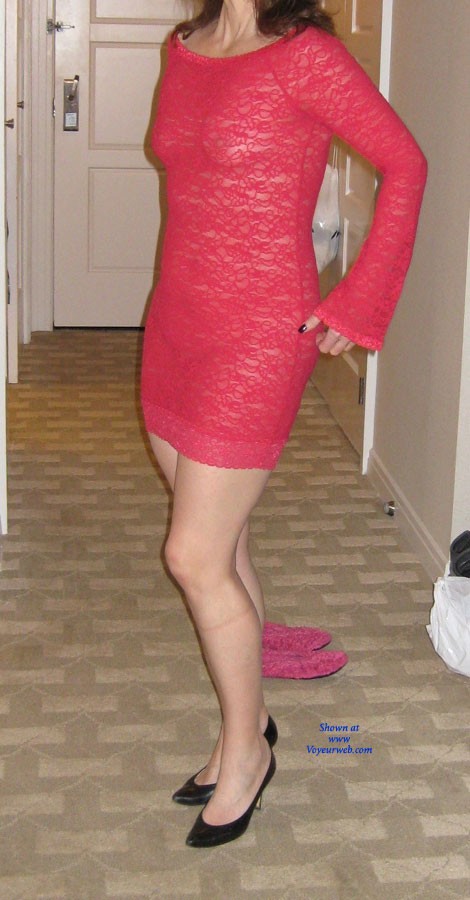 Pic #1 Second Try at Posing - See Through, Dressed, High Heels Amateurs