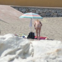 Beauty At Beach In Spain