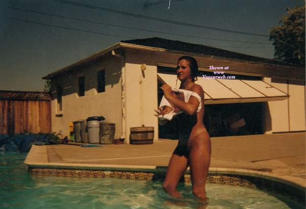 Pic #1 Traci In The Pool