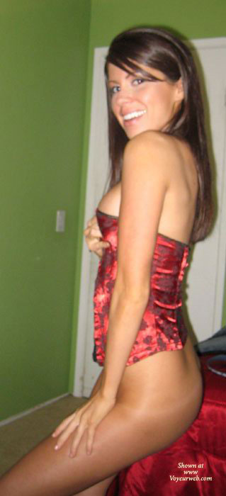 Pic #1 Red Corset