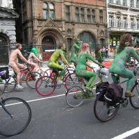 Pic #1 Street Voyeur:&nbsp;Nude Bike Ride