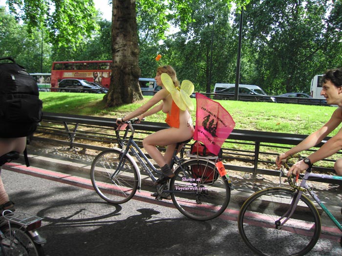 Pic #1 Street Voyeur:&nbsp;Nude Bike Ride