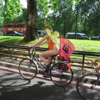 Pic #1 Street Voyeur:&nbsp;Nude Bike Ride