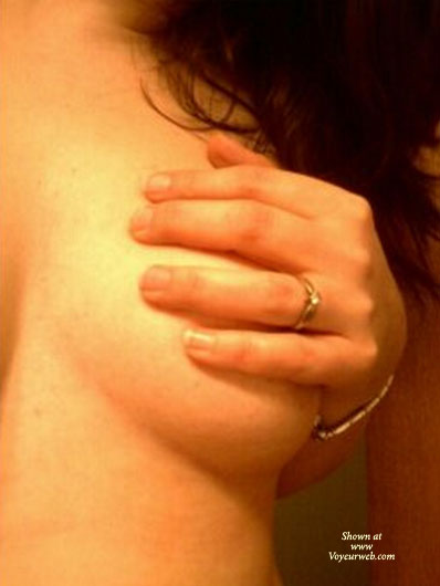 Pic #1 Topless Wife Lacy Bra