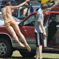 Street Voyeur:&nbsp;Coachella Fest Bikini