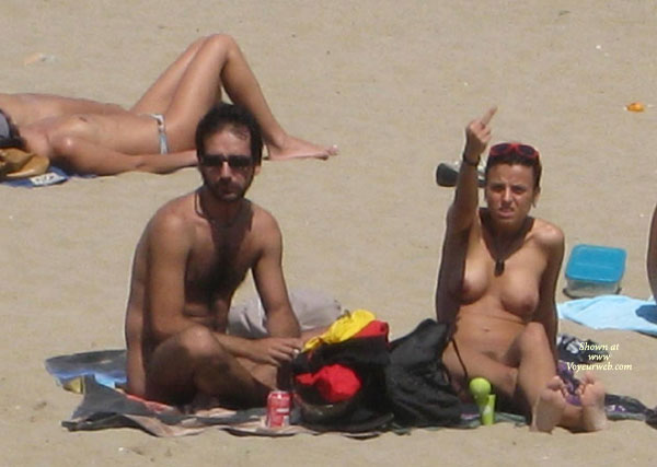 Pic #1 Beach Voyeur:&nbsp;She Is Mad At The Photographer