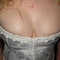 Pic #1 Topless Girlfriend Angel In A Hot Corset