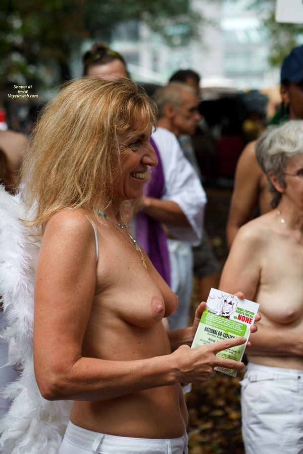 Pic #1 Event Voyeur:&nbsp;Go Topless Day 2010 NYC