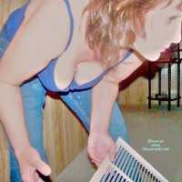 Pic #1 Topless Wife Housework