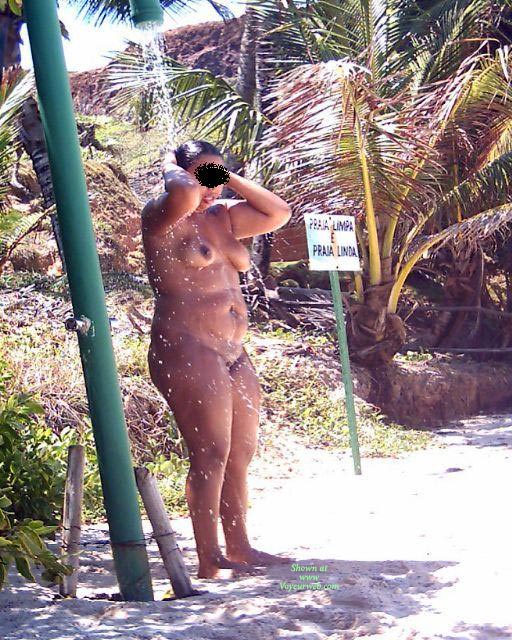 Pic #1 Beach Voyeur:&nbsp;Brasil: Fat Girl In Tambaba Beach