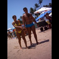 Pic #1 Beach Voyeur:&nbsp;Brasil: Couple In Porto Beach