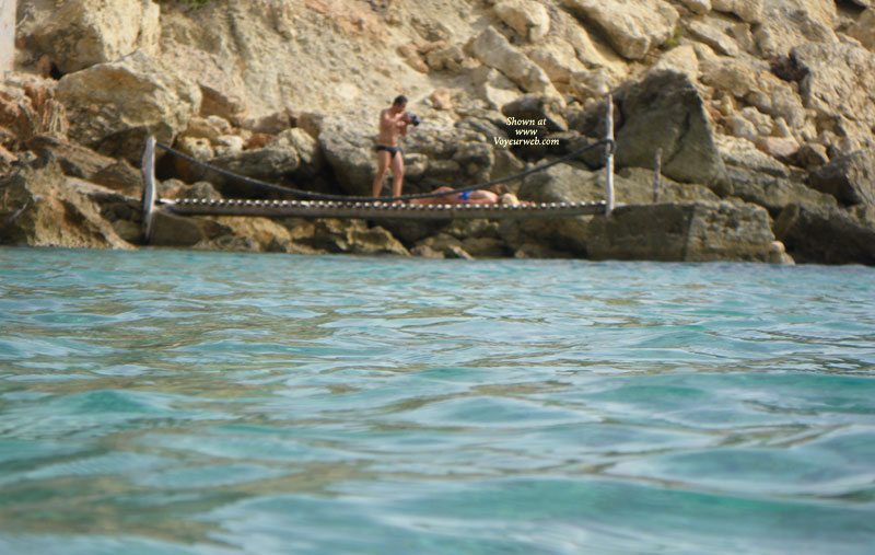 Pic #1 Beach Voyeur:&nbsp;Ibiza, Cala D'hort Sexy Photo Shoot