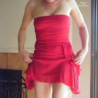 Bottomless Ex-Girlfriend Red Dress