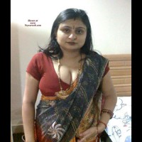 Pic #1 Topless Friend's Wife Big Boob Indian Wife