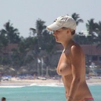 American Girl In Punta Cana - Dominican Republic