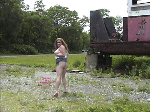 Pic #1 Naked Outside In Public