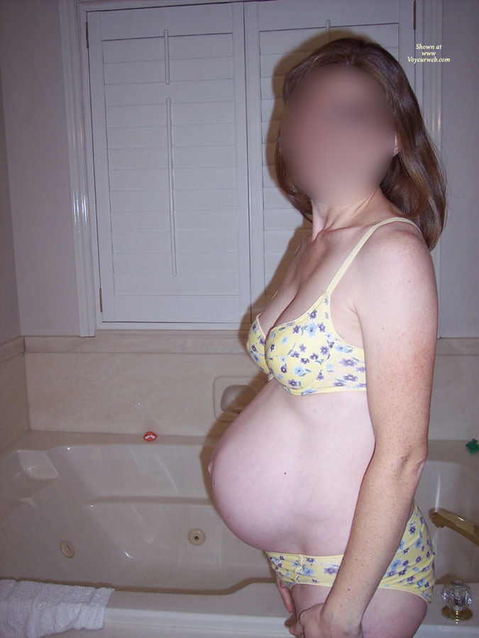 Pic #1 Preg Wife With Bush And Breasts