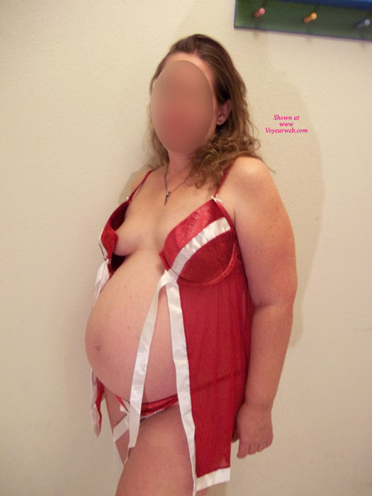 Pic #1 7 one half  Months Pregnant