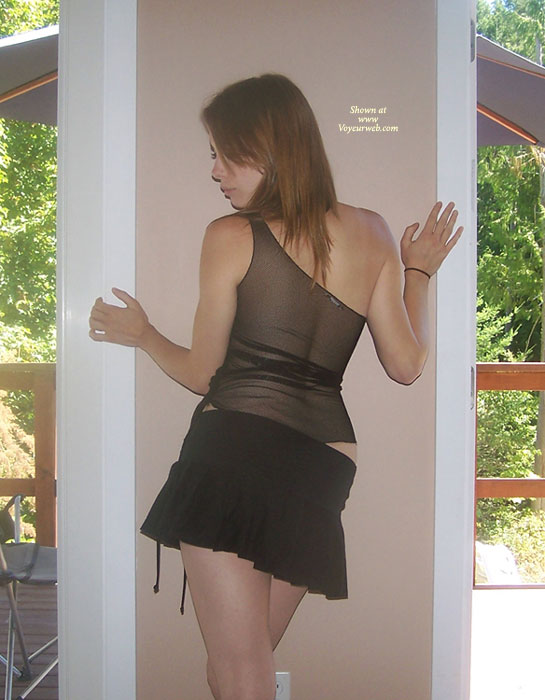 Pic #1 Nude Girl MFF Sasha... Little Black Dress 2 - Nude Amateurs