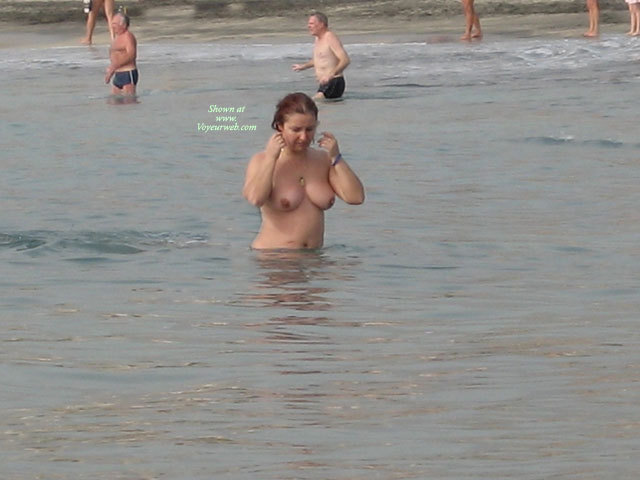 Pic #1 Topless Spanish Woman, Tenerife