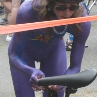 The Blue Girl - Fremont Solstice 2012