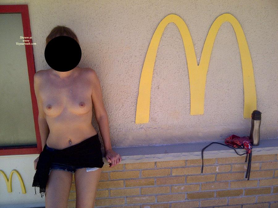 Pic #1 Just Badkitty Being Me - Public Exhibitionist, Public Place, Dressed, Outdoors