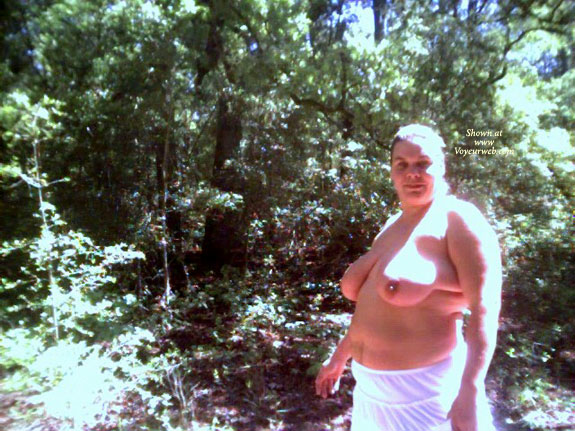 Pic #1 Wife Walking Nude In The State Park