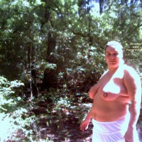 Pic #1 Wife Walking Nude In The State Park