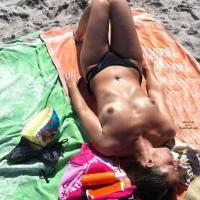 Topless - Beach, Bikini Voyeur, Wet