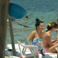 2 Russian Girls On Skanes Beach