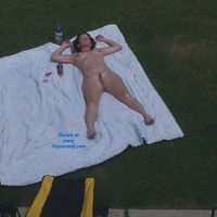 My Wife Sunning Herself in The Backyard - Wife/wives, Bush Or Hairy