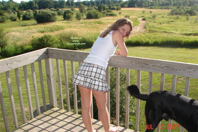 Pic #1 Lori On The Deck