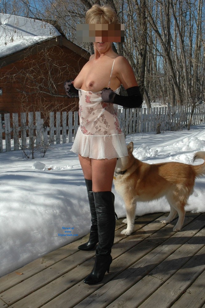 Pic #1 Hot in The Snow 2 - Mature, See Through