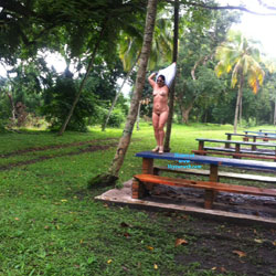 Morning Exhibition In Colombia Vacational Center - Brunette