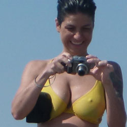 Pic #1 Great Nipples On The Beach - Bikini Voyeur, Beach