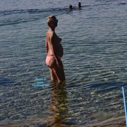 Pic #1 Pregnant - Beach