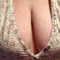 Very large tits of my wife - PeggyJ