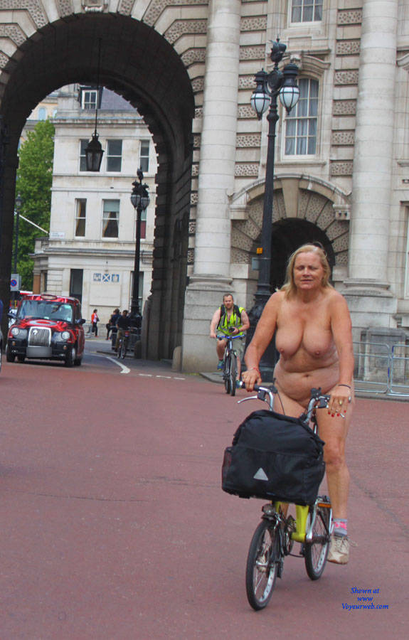 Pic #1 London Naked Bike Ride June 2015 - Big Tits, Public Exhibitionist, Public Place