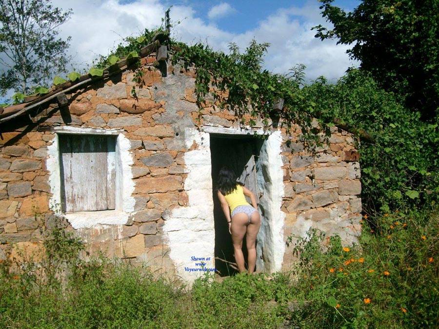 Pic #1 Selma Brasil In Abandoned House - Brunette