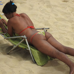 Pic #1 Casa Caiada Beach, Olinda City - Beach, Bikini Voyeur, Brunette