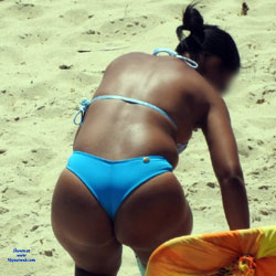 Pic #1 Blue Bikini From Olinda City, Brazil - Beach, Bikini Voyeur