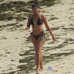 Black Bikini From Recife City, Brazil - Beach, Bikini Voyeur, Brunette