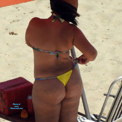 Fat Ass From Janga Beach, Brazil - Beach