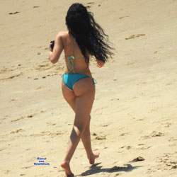 Blue Bikini Janga Beach, Brazil - Beach, Bikini Voyeur