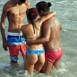 Friends In Janga Beach, Brazil - Beach Voyeur