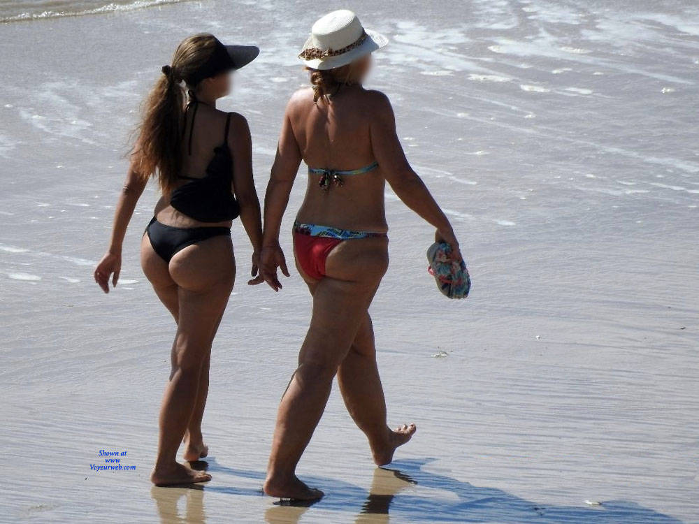 Pic #1 Brazillian Asses From Recife City - Beach, Beach Voyeur, Bikini Voyeur