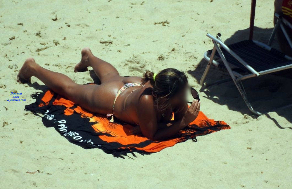 Pic #1 Delicious Ass In Janga Beach, Brazil - Beach Voyeur