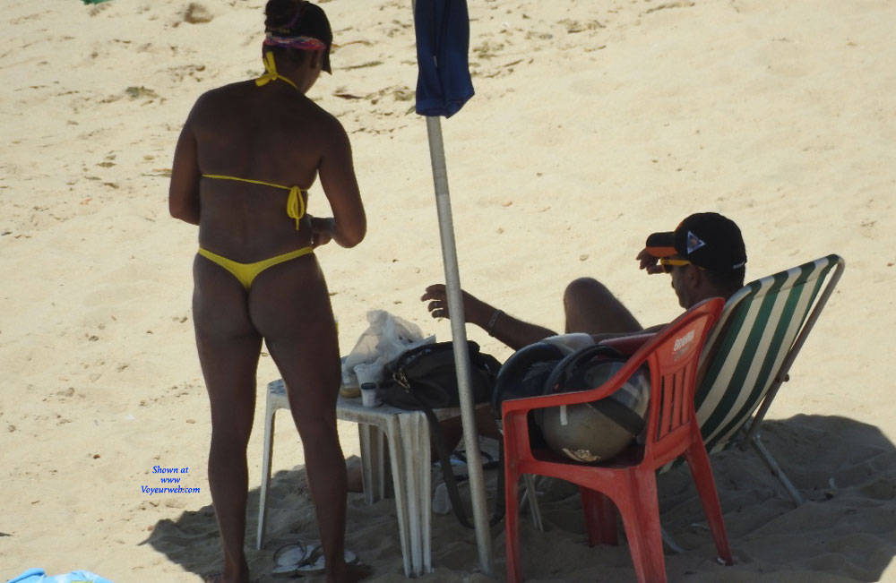 Pic #1 Delicious Asses From Recife City - Beach Voyeur, Bikini Voyeur