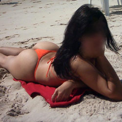 Selma Brasil From Recife City - Brunette, Outdoors